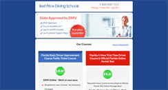 Desktop Screenshot of bestpricedrivingschools.com